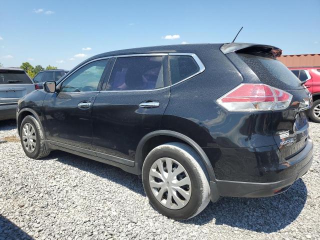 KNMAT2MT7GP615853 - 2016 NISSAN ROGUE S BLACK photo 2