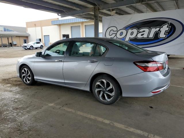 1HGCR2F83HA171764 - 2017 HONDA ACCORD EXL GRAY photo 2