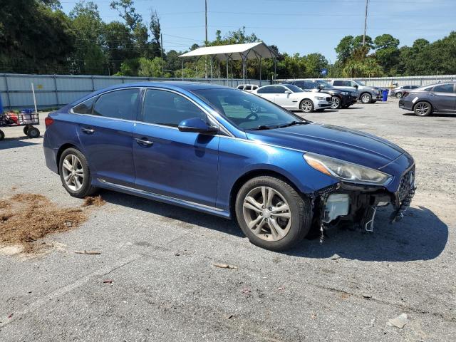 5NPE34AF3JH641915 - 2018 HYUNDAI SONATA SPORT Niebieski zdjęcie 4