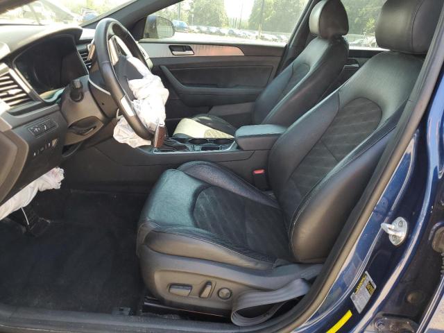 5NPE34AF3JH641915 - 2018 HYUNDAI SONATA SPORT Niebieski zdjęcie 7