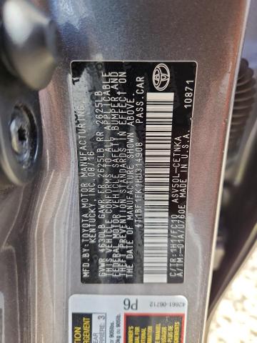 4T1BF1FK1HU314908 - 2017 TOYOTA CAMRY LE GRAY photo 13