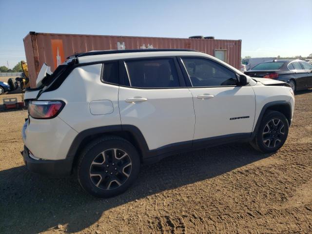 3C4NJDAB9KT723880 - 2019 JEEP COMPASS SPORT Weiß Foto 3
