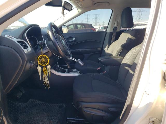 3C4NJDAB9KT723880 - 2019 JEEP COMPASS SPORT Weiß Foto 7