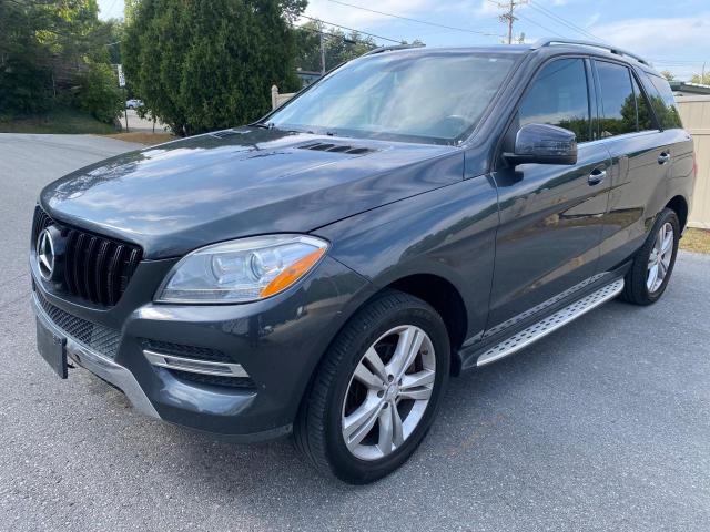 4JGDA5HB5DA211286 - 2013 MERCEDES-BENZ ML 350 4MATIC BLACK photo 1