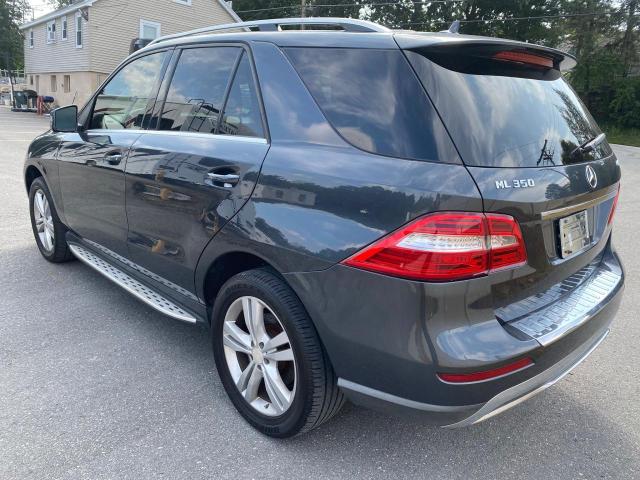 4JGDA5HB5DA211286 - 2013 MERCEDES-BENZ ML 350 4MATIC BLACK photo 2