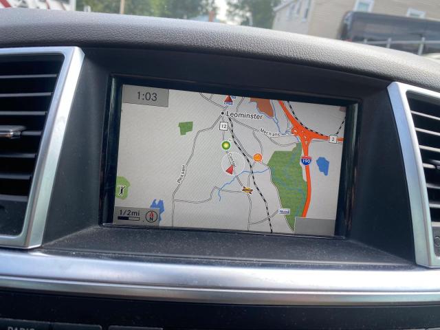 4JGDA5HB5DA211286 - 2013 MERCEDES-BENZ ML 350 4MATIC BLACK photo 9