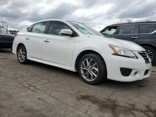 3N1AB7AP7EY340832 - 2014 NISSAN SENTRA S WHITE photo 4