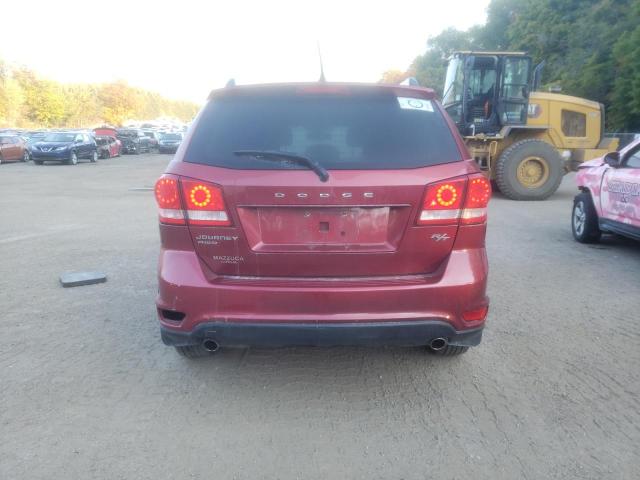 3D4PH6FG2BT550663 - 2011 DODGE JOURNEY R/T MAROON photo 6