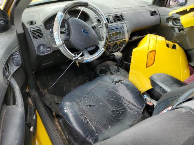 1FAFP31N97W233826 - 2007 FORD FOCUS ZX3 YELLOW photo 8