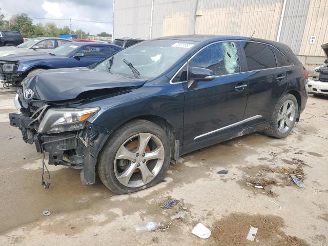 4T3BK3BB2EU108688 - 2014 TOYOTA VENZA LE BLUE photo 1