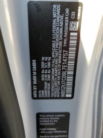 WBS2U7C09L7E14757 - 2020 BMW M2 COMPETITION Сұр фото 12