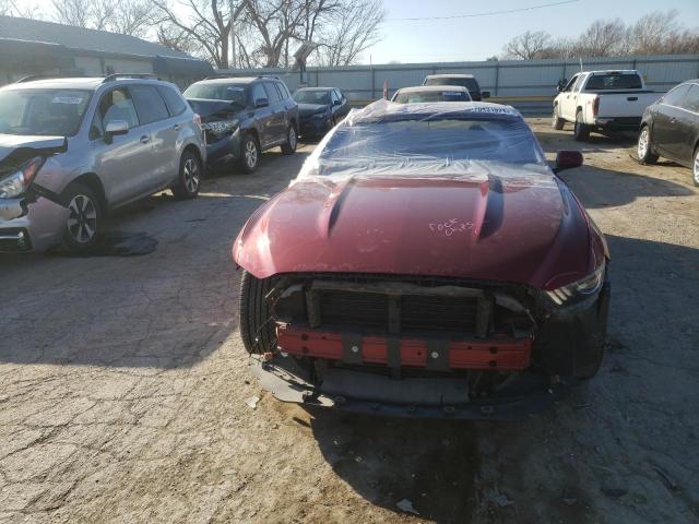 1FA6P8TH7F5418241 - 2015 FORD MUSTANG RED photo 9