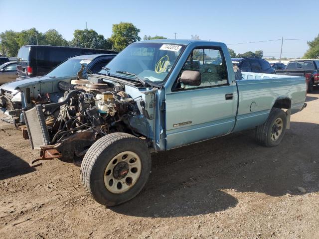 1GTFK24ZXME511961 - 1991 GMC SIERRA K2500 TURQUOISE photo 1