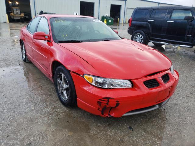 1G2WP52K92F196316 - 2002 PONTIAC GRAND PRIX GT RED photo 1