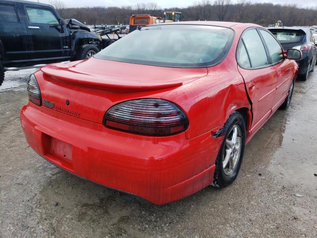 1G2WP52K92F196316 - 2002 PONTIAC GRAND PRIX GT RED photo 4