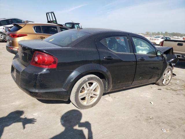 1C3CDZCB8CN133636 - 2012 DODGE AVENGER SXT BLACK photo 3