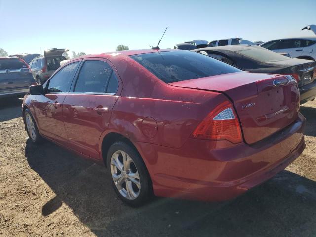 3FAHP0HA3CR229598 - 2012 FORD FUSION SE RED photo 2