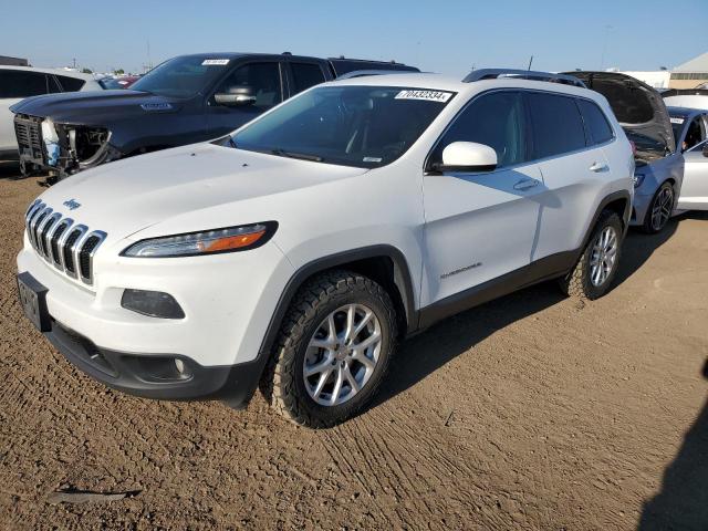 1C4PJMLX0JD604279 - 2018 JEEP CHEROKEE LATITUDE PLUS WHITE photo 1