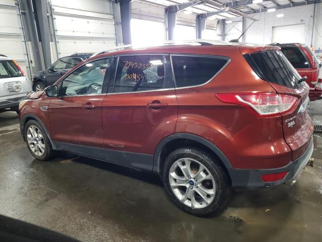 1FMCU9J98FUA17600 - 2015 FORD ESCAPE TITANIUM ORANGE photo 2