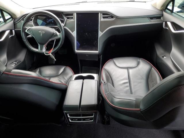 5YJSA1H10EFP43405 - 2014 TESLA MODEL S 蓝色 照片 8