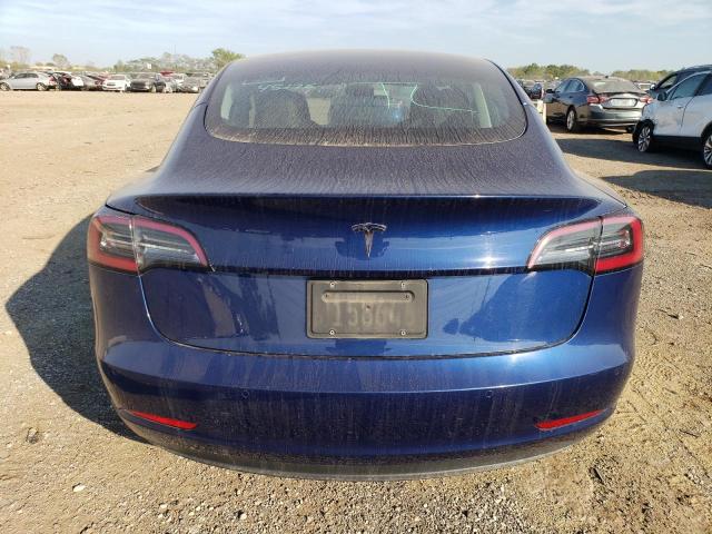 5YJ3E1EA6NF188974 - 2022 TESLA MODEL 3 BLUE photo 6