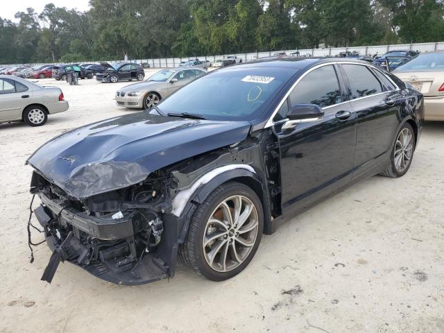 3LN6L5C92KR607265 - 2019 LINCOLN MKZ RESERVE I BLACK photo 1