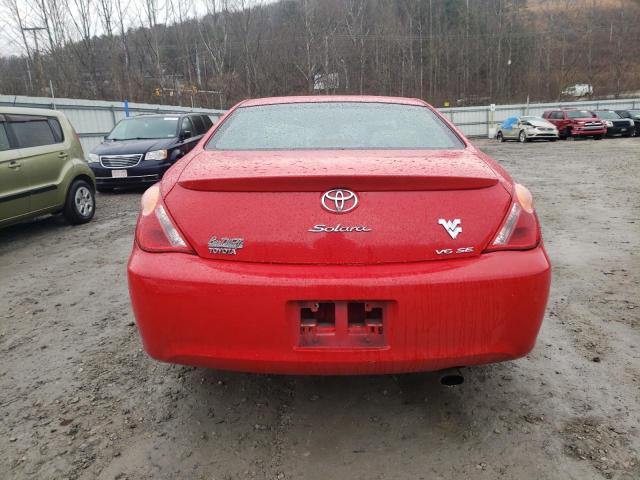 4T1CA38P46U076220 - 2006 TOYOTA CAMRY SOLA SE RED photo 6