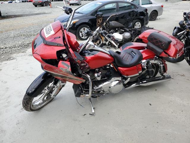 1HD1KHC1XJB661055 - 2018 HARLEY-DAVIDSON FLTRX ROAD GLIDE RED photo 2