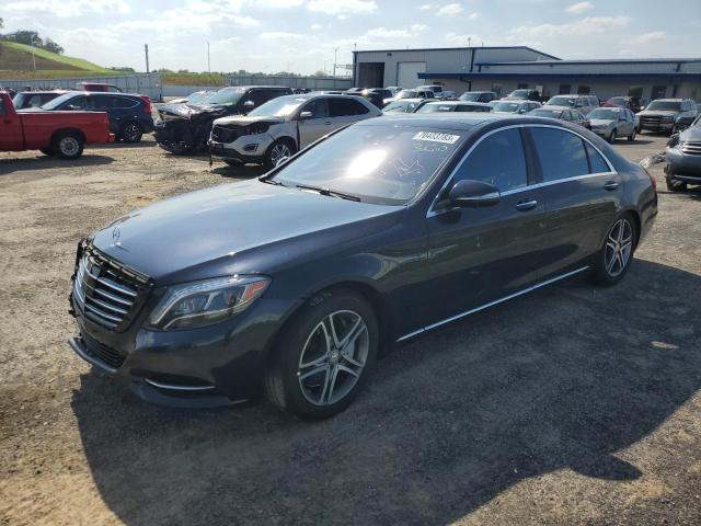 WDDUG8FB9GA235558 - 2016 MERCEDES-BENZ S 550 4MATIC BLUE photo 1