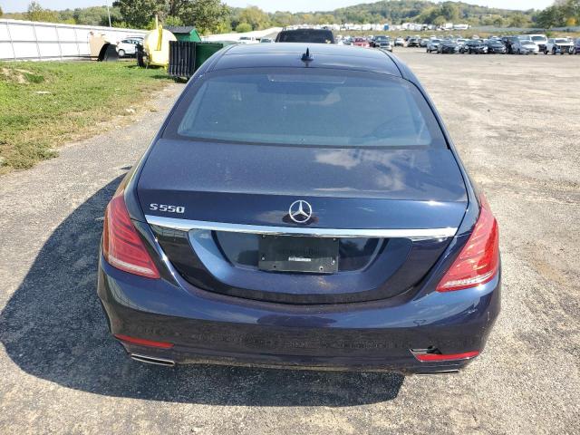 WDDUG8FB9GA235558 - 2016 MERCEDES-BENZ S 550 4MATIC BLUE photo 6