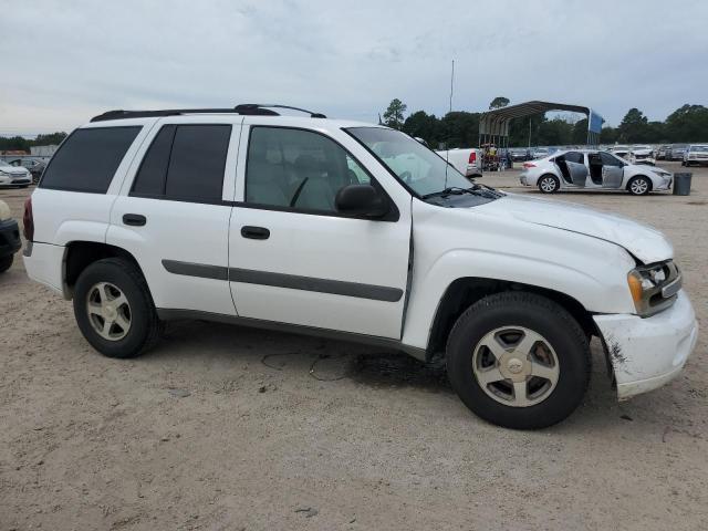 1GNDS13S852113681 - 2005 CHEVROLET TRAILBLAZE LS WHITE photo 4