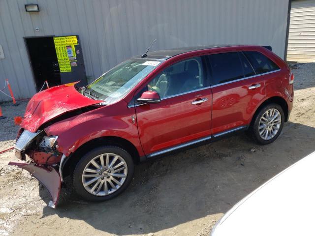 2LMDJ8JK5FBL25022 - 2015 LINCOLN MKX RED photo 1