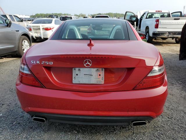 WDDPK4HA0DF066425 - 2013 MERCEDES-BENZ SLK 250 RED photo 6