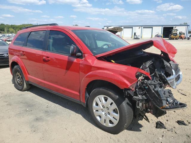 3C4PDCAB6LT277456 - 2020 DODGE JOURNEY SE RED photo 4