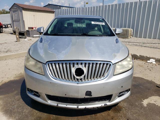 1G4GC5EG5AF165996 - 2010 BUICK LACROSSE CXL SILVER photo 5