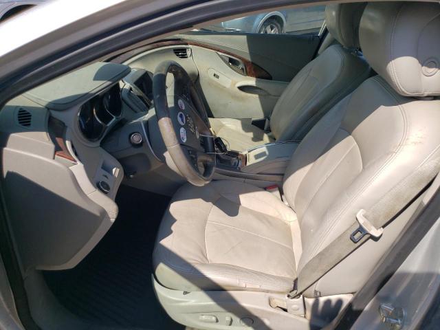 1G4GC5EG5AF165996 - 2010 BUICK LACROSSE CXL SILVER photo 7
