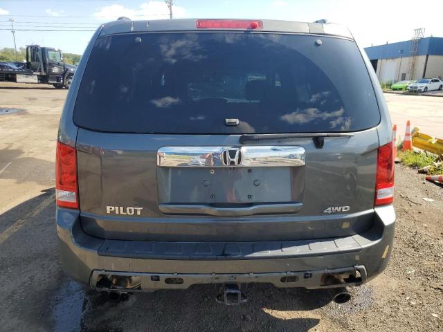 5FNYF48689B024868 - 2009 HONDA PILOT EXL GRAY photo 6