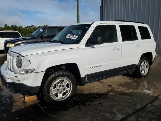 1C4NJPBAXHD150123 - 2017 JEEP PATRIOT SPORT WHITE photo 1