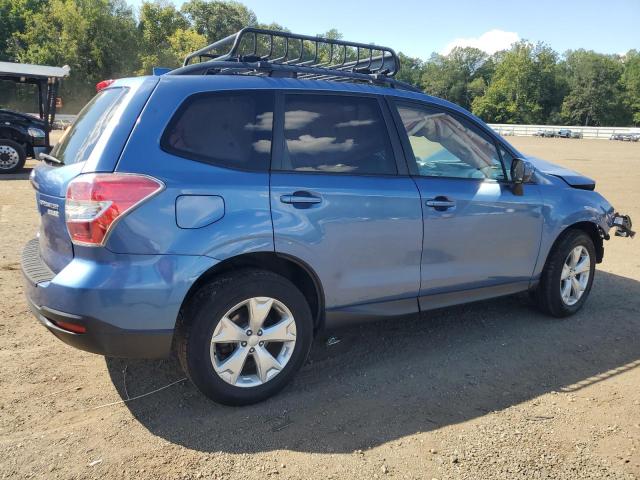 JF2SJAFC5GH409153 - 2016 SUBARU FORESTER 2.5I PREMIUM 蓝色 照片 3