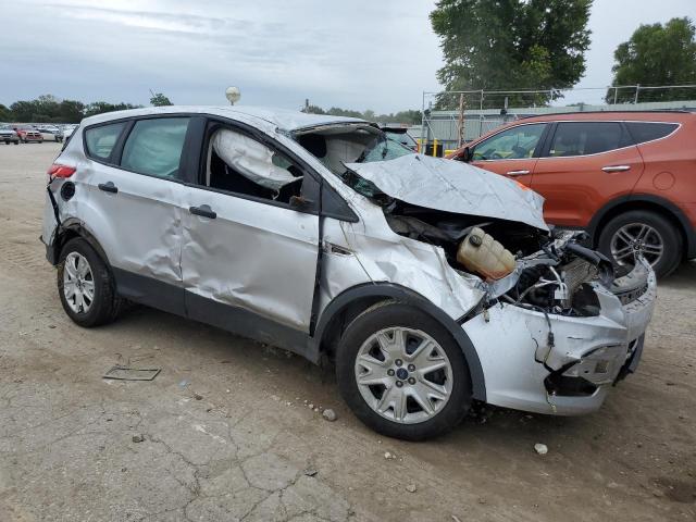 1FMCU0F78EUA21888 - 2014 FORD ESCAPE S SILVER photo 4