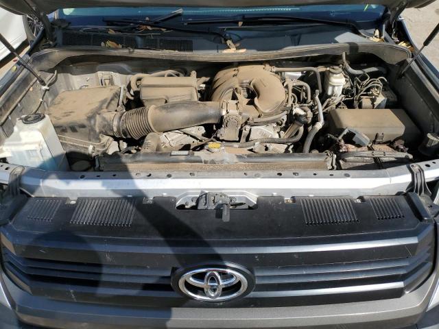 5TFRU5F16EX032409 - 2014 TOYOTA TUNDRA DOUBLE CAB SR/SR5 SILVER photo 11