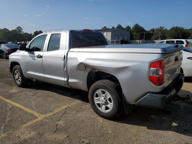 5TFRU5F16EX032409 - 2014 TOYOTA TUNDRA DOUBLE CAB SR/SR5 SILVER photo 2