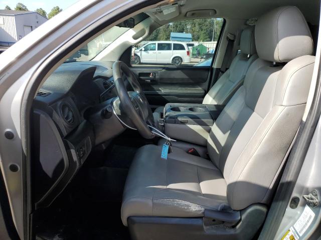 5TFRU5F16EX032409 - 2014 TOYOTA TUNDRA DOUBLE CAB SR/SR5 SILVER photo 7