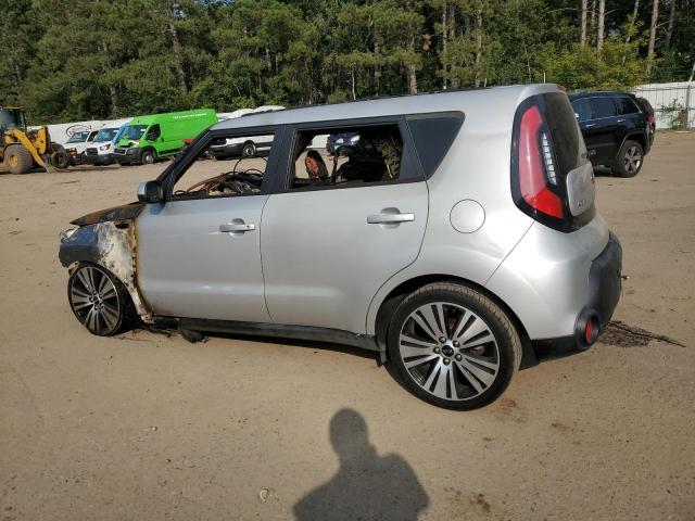 KNDJN2A20F7774430 - 2015 KIA SOUL SILVER photo 2