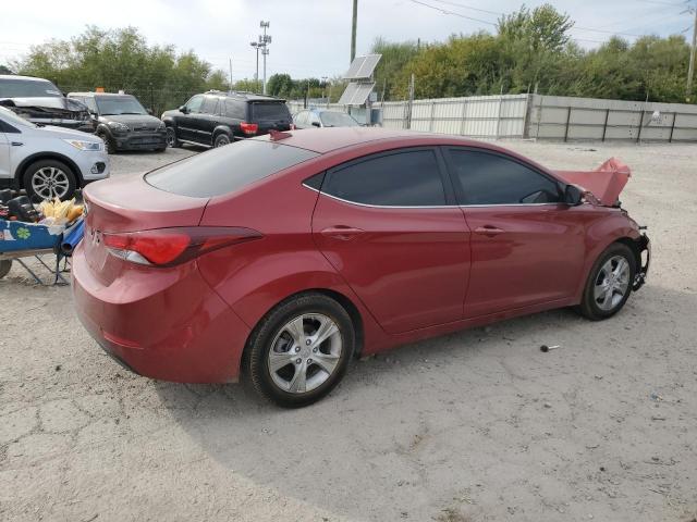 5NPDH4AE7GH784203 - 2016 HYUNDAI ELANTRA SE RED photo 3