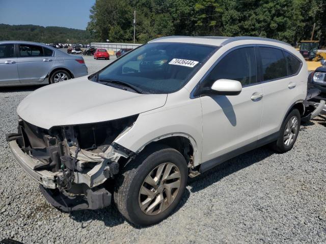 5J6RM3H77FL008578 - 2015 HONDA CR-V EXL WHITE photo 1