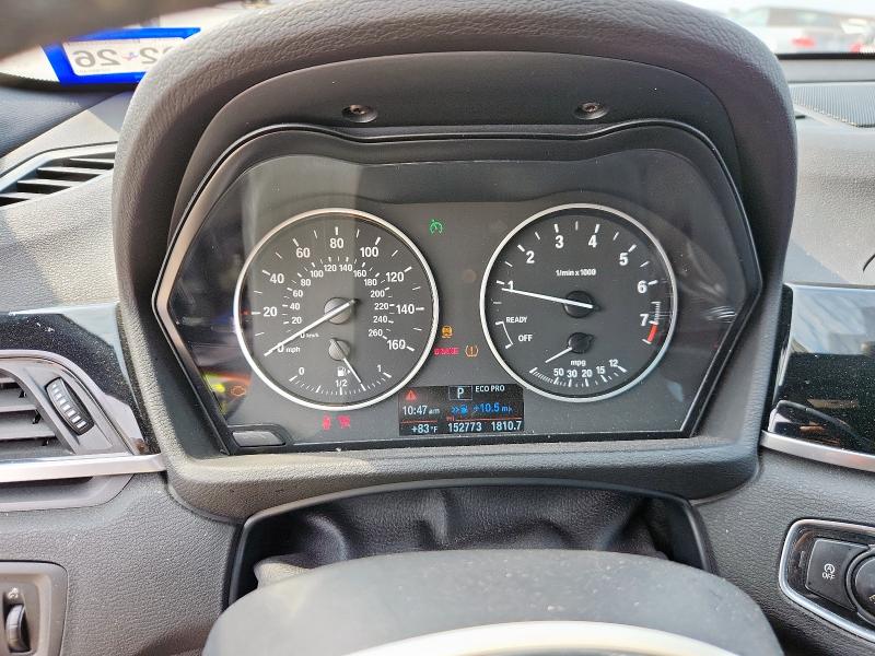 WBXHT3C37GP882497 - 2016 BMW X1 XDRIVE28I CHARCOAL photo 9