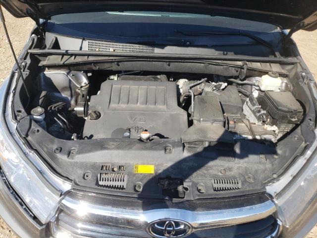 5TDJKRFH8GS238721 - 2016 TOYOTA HIGHLANDER XLE 灰色 照片 11
