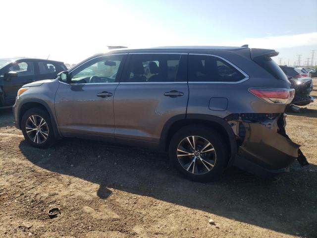 5TDJKRFH8GS238721 - 2016 TOYOTA HIGHLANDER XLE 灰色 照片 2