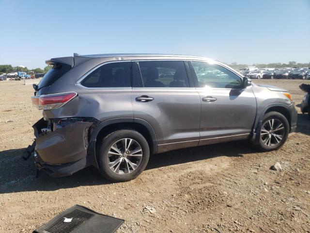 5TDJKRFH8GS238721 - 2016 TOYOTA HIGHLANDER XLE 灰色 照片 3